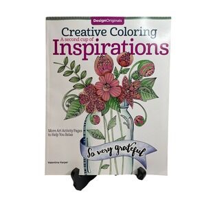 Creative Coloring Inspirations Second Cup Adult Coloring Book